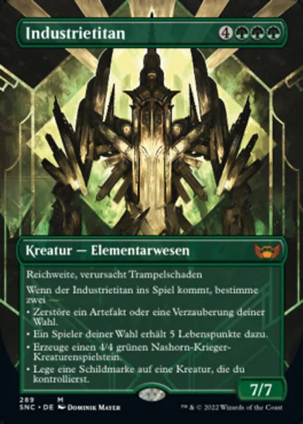 Sammelkarten MTG Industrietitan SNC #289 (DEU)