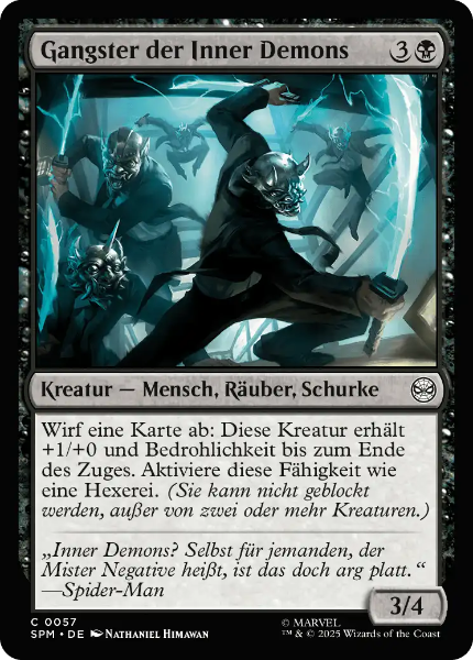 Sammelkarten MTG Inner Demons Gangsters