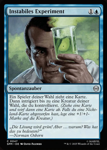Sammelkarten MTG Instabiles Experiment SPM #47 (DEU)