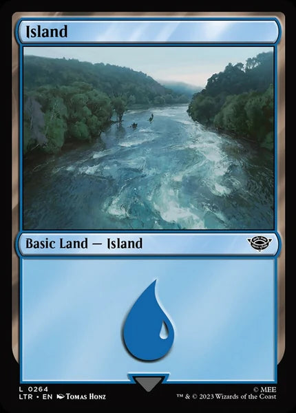 Sammelkarten MTG Island LTR #264 (ENG)
