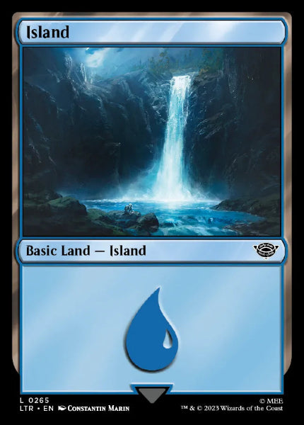 Sammelkarten MTG Island LTR #265 Foil 