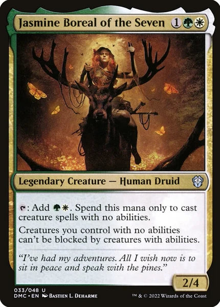 Sammelkarten MTG Jasmine Boreal of the Seven DMC #33 (ENG)