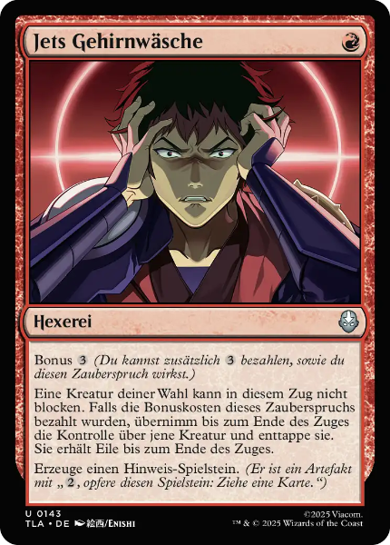 Sammelkarten MTG Jets Gehirnwäsche 143