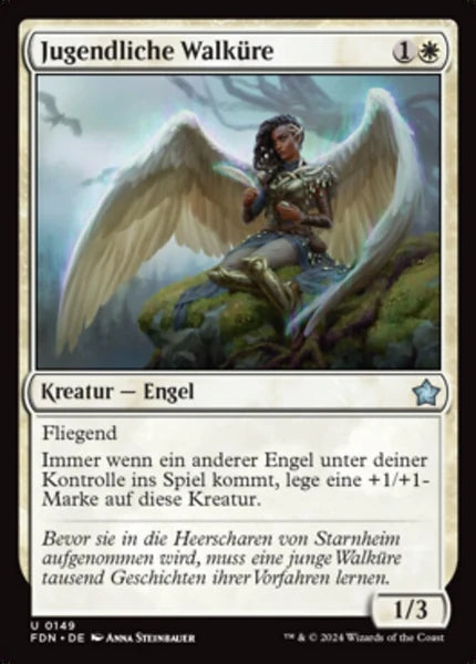 Sammelkarten MTG Jugendliche Walküre FDN #149 (DEU)