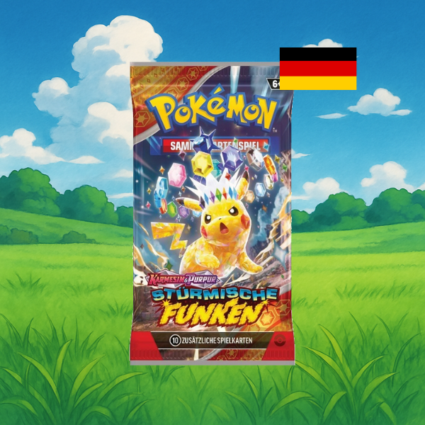 Karmesin & Purpur Stürmische Funken Booster deutsch
