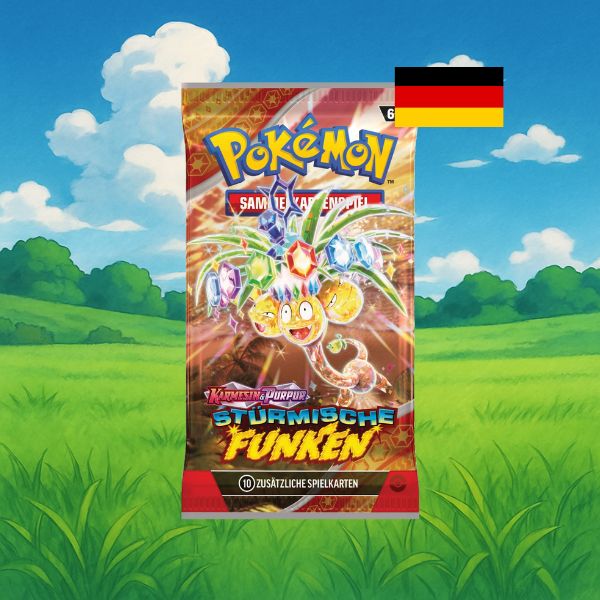 Karmesin & Purpur Stürmische Funken Booster deutsch