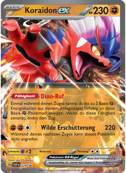 Koraidon ex 029 Promo 