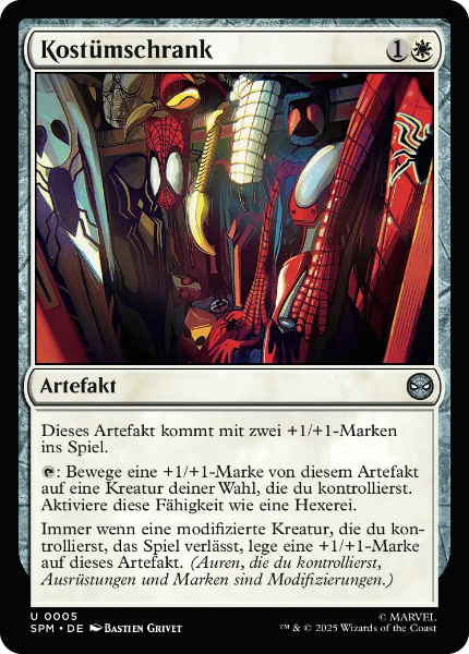 Sammelkarten MTG Kostümschrank SPM #5