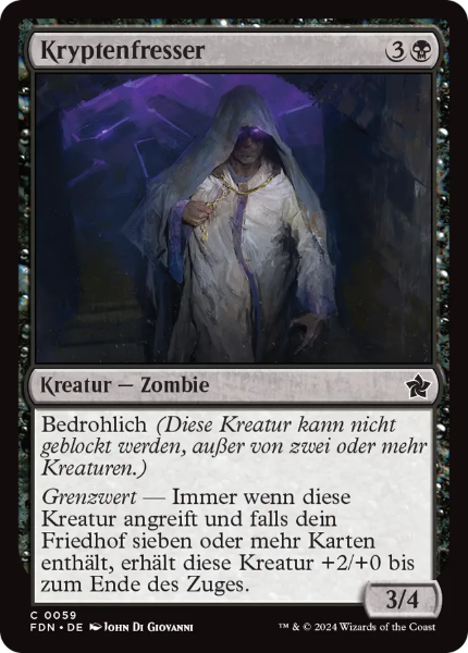 Sammelkarten MTG Kryptenfresser FDN #59 (DEU)
