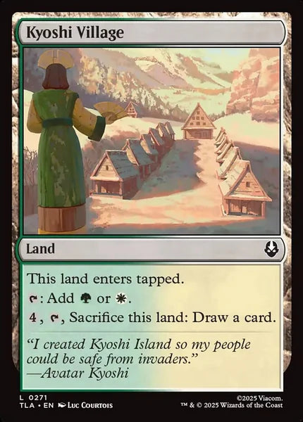 Sammelkarten MTG Kyoshi Village TLA #271 (ENG)