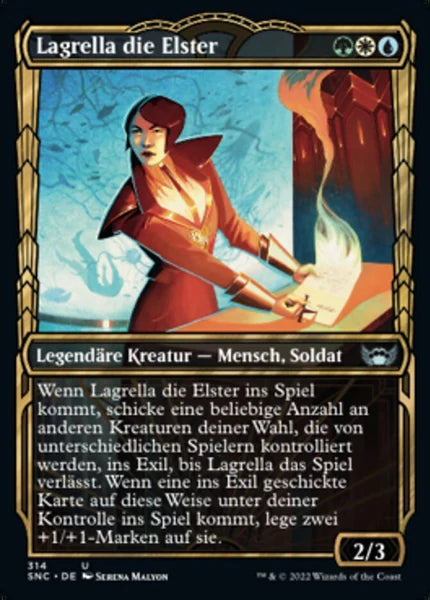 Sammelkarten MTG Lagrella die Elster SNC #314 (DEU)