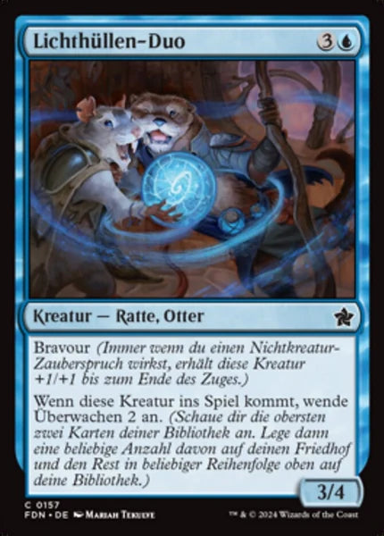 Sammelkarten MTG Lichthüllen-Duo FDN #157 (DEU)