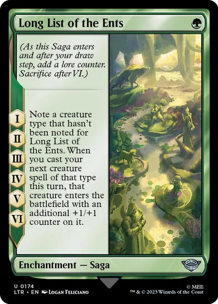 Sammelkarten MTG Long List of the Ents LTR #174 (ENG)