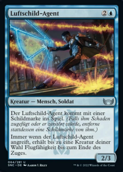 Sammelkarten MTG Luftschild-Agent SNC #64 (DEU)