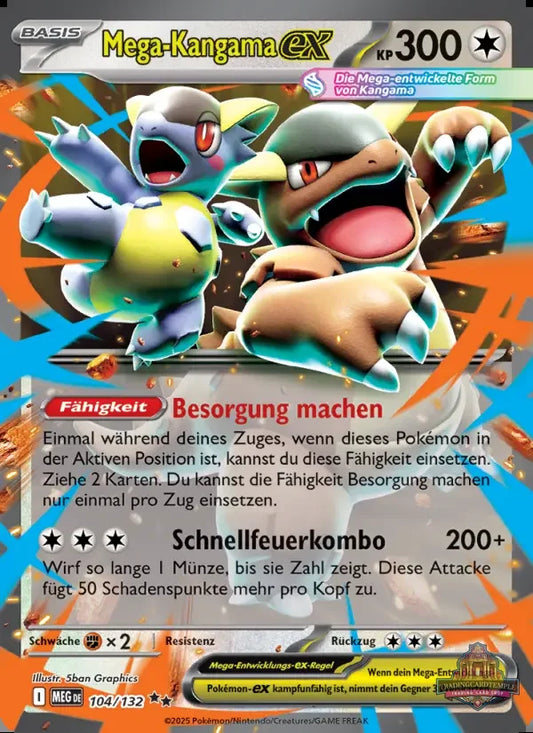 Sammelkarten Pokemon Mega-Kangama ex  104/132