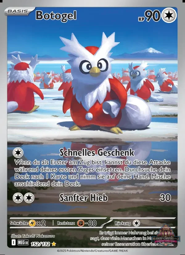 Sammelkarten Pokemon Botogel 152/132 Foil
