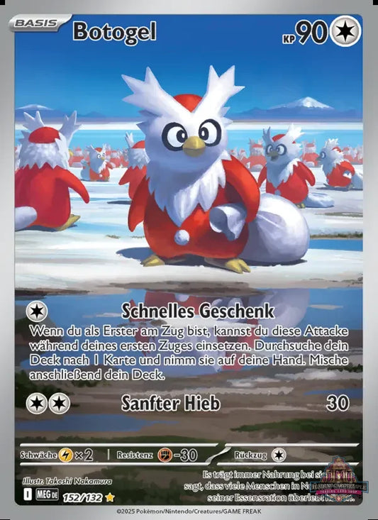 Sammelkarten Pokemon Botogel 152/132 Foil