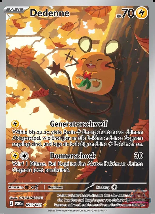 Sammelkarten Pokemon Dedenne 093/088 