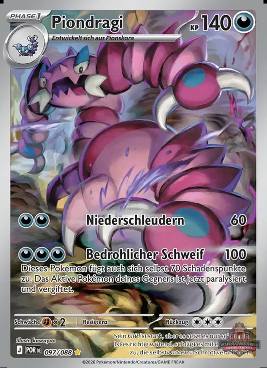 Sammelkarten Pokemon Piondragi 097/088