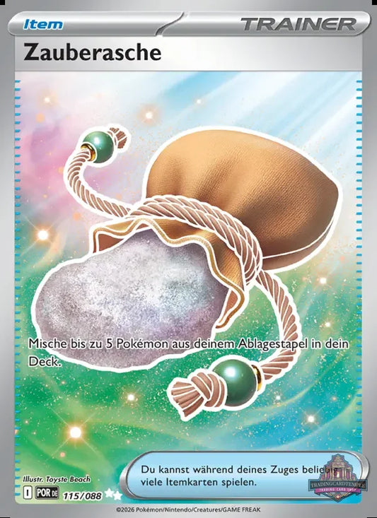 Sammelkarten Pokemon Zauberasche 115/088