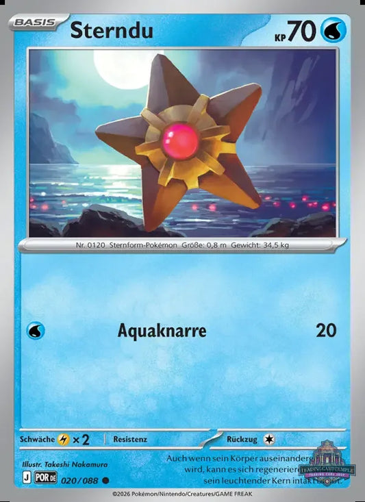Sammelkarten Pokemon Sterndu 020/088