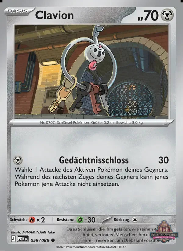 Sammelkarten Pokemon Clavion 059/088