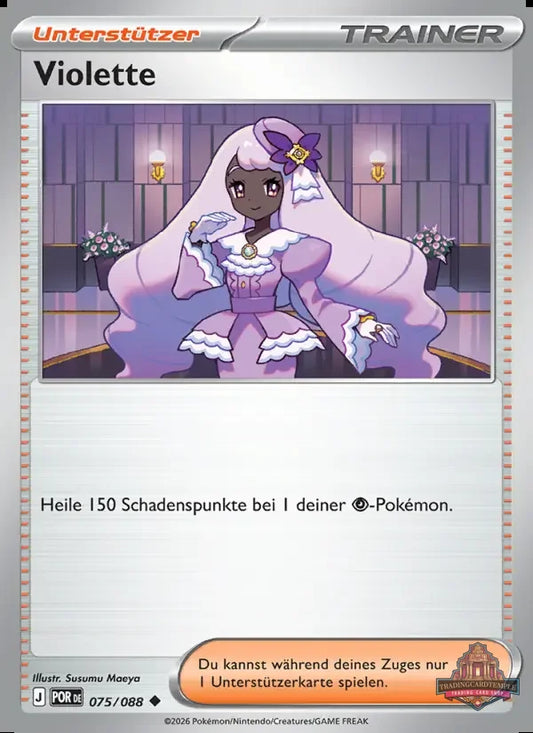 Sammelkarten Pokemon Violette 075/088 