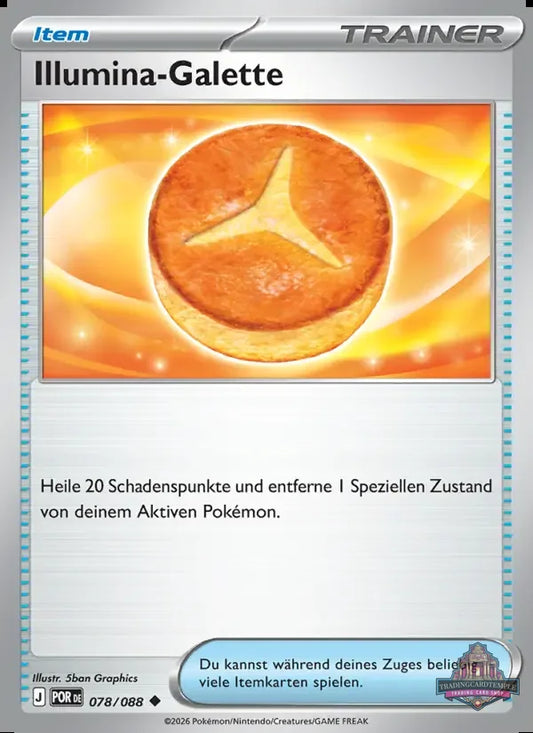 Sammelkarten Pokemon Illumina-Galette 078/088 Reverse Holo