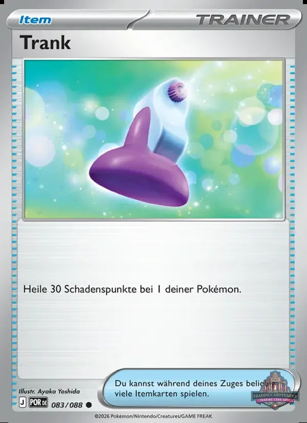 Sammelkarten Pokemon Trank 083/088 Reverse Holo