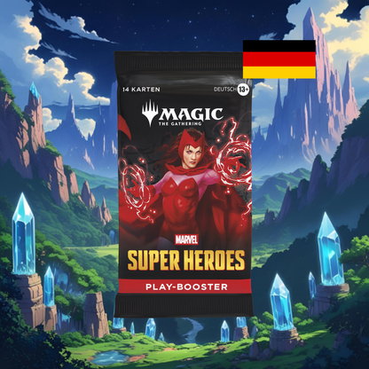 MTG Marvel Super Heroes Play-Booster Deutsch Scarlet witch | TradingCard Temple