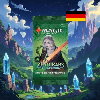 MTG  Zendikars Erneuerung Draft-Booster Deutsch