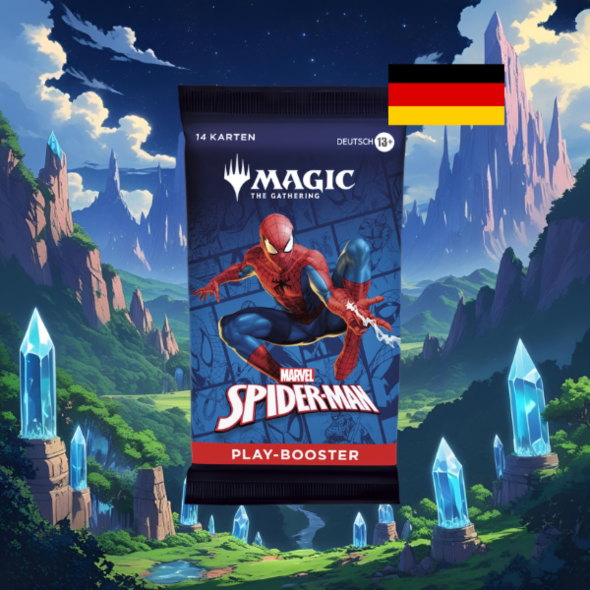 MTG Spiderman Play-Booster deutsch