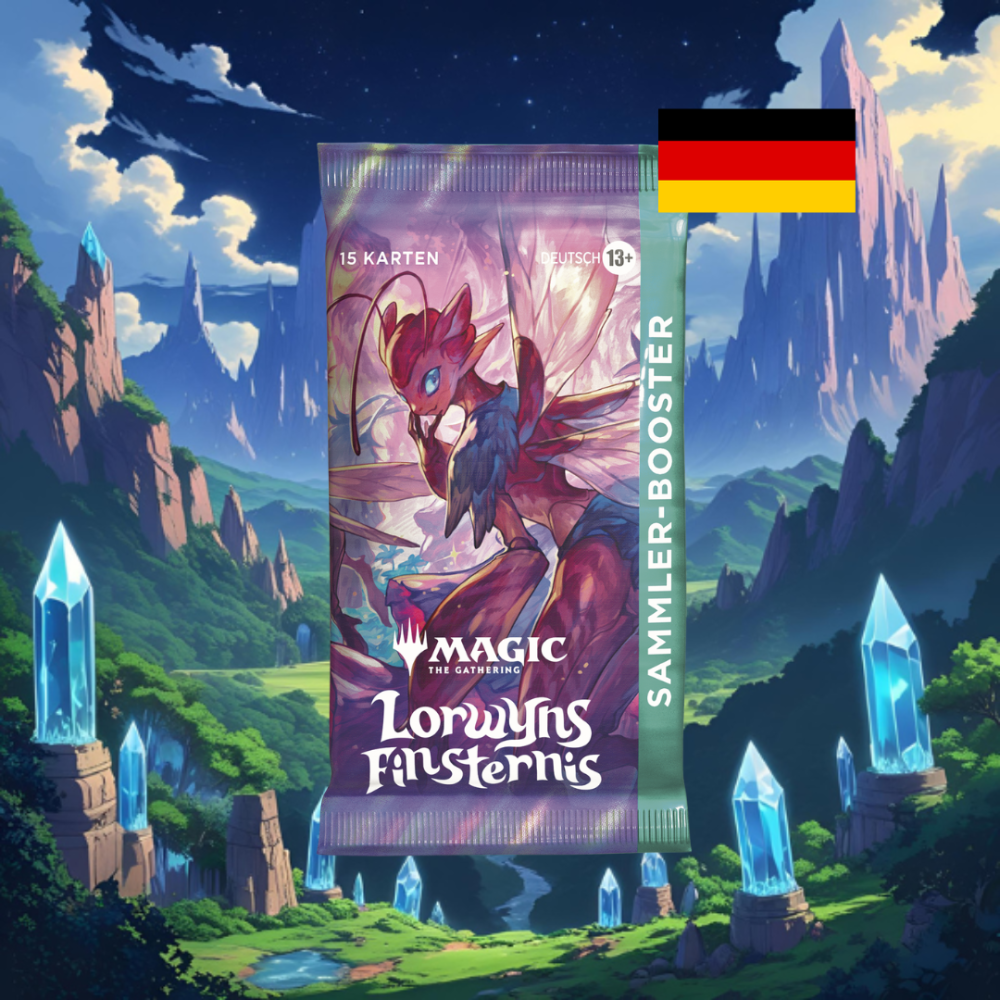 Magic The Gathering Lorwyns Finsternis Sammler-Booster in Deutsch