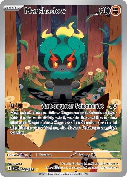 Sammelkarten Pokemon Marshadow 146/132 Fullart