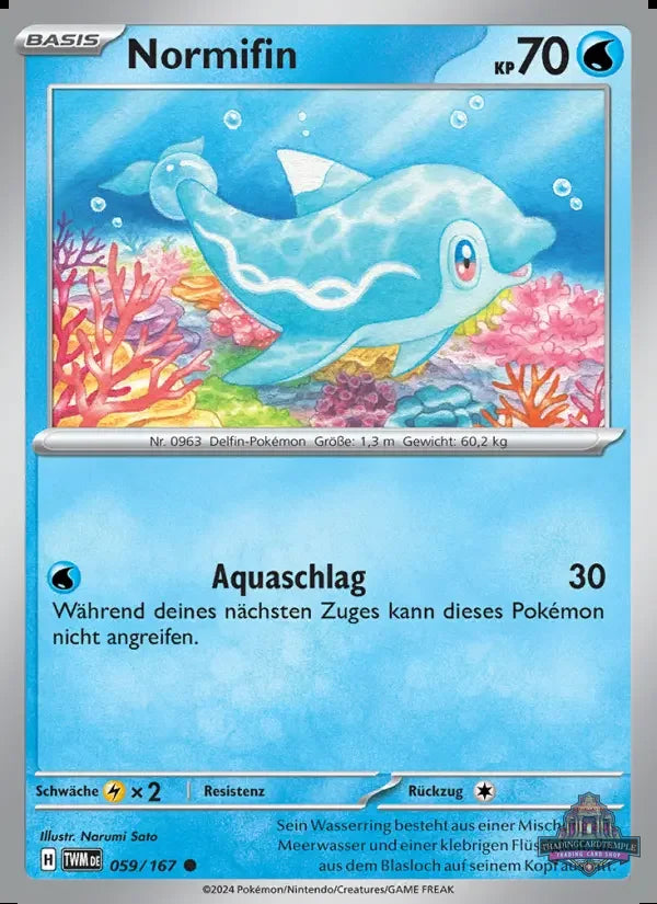 Sammelkarten Pokemon Normifin 059/167 Holo