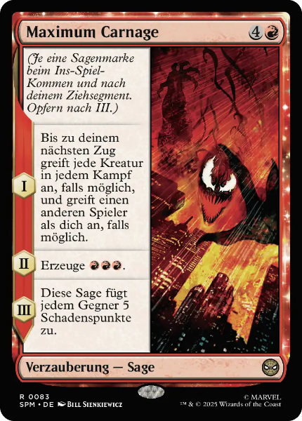 Sammelkarten MTG Maximum Carnage SPM #83