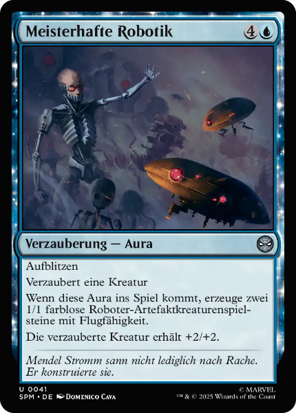 Sammelkarten MTG Meisterhafte Robotik SPM #41 
