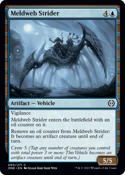 Sammelkarten MTG Meldweb Strider ONE #60