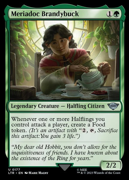 Sammelkarten MTG Meriadoc Brandybuck LTR #177 (ENG)