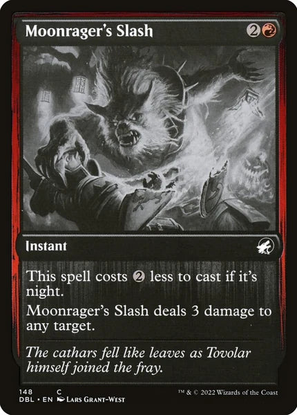 Sammelkarten MTG Moonrager's Slash DBL #148 (ENG)