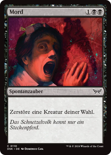 Sammelkarten MTG Mord DSK #110