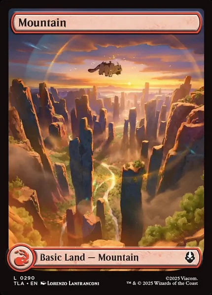 Sammelkarten MTG Mountain TLA #290 (ENG)