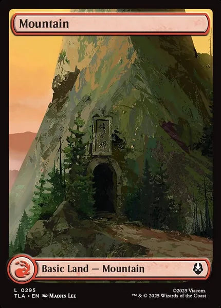 Sammelkarten MTG Mountain TLA #295 (ENG)