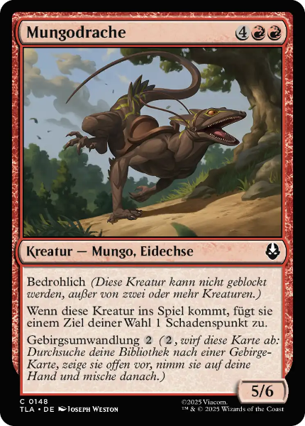 Sammelkarten MTG Mungodrache TLA #148