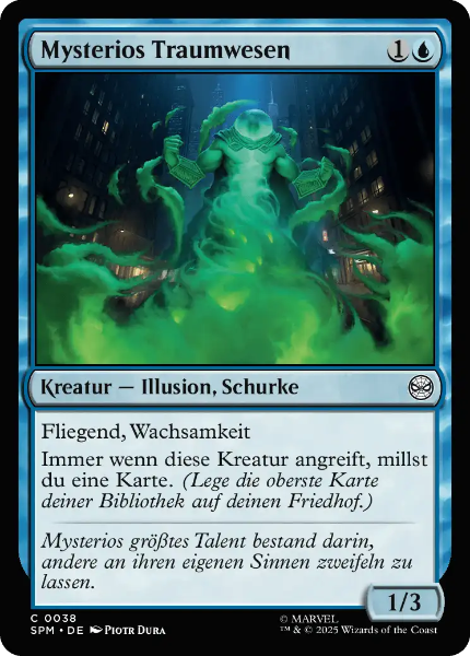 Sammelkarten MTG Mysterios Traumwesen SPM #38 