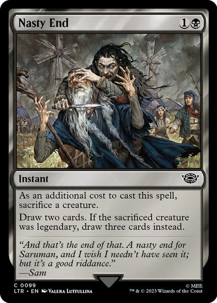 Sammelkarten MTG Nasty End LTR #99 (ENG)