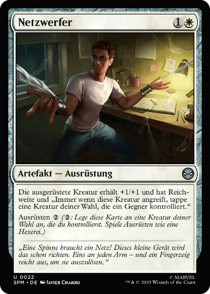 Sammelkarten MTG Netzwerfer SPM #22