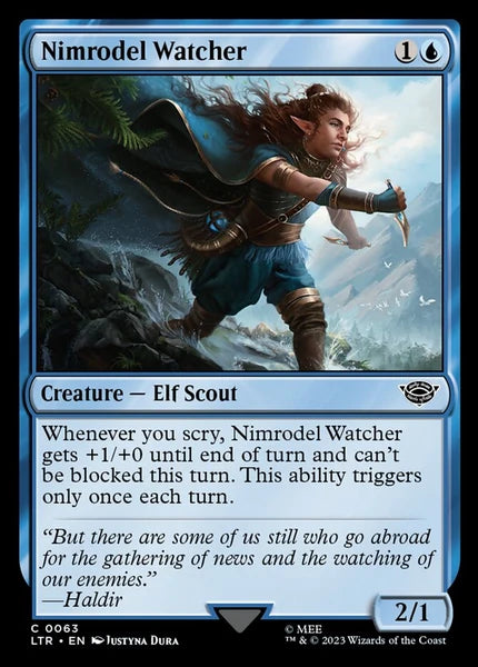 Sammelkarten MTG Nimrodel Watcher LTR #63 (ENG)
