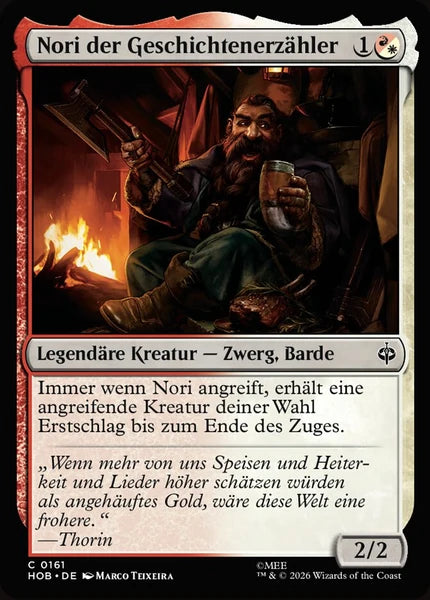 Sammelkarten MTG Nori der Geschichtenerzähler HOB #161 (DEU)