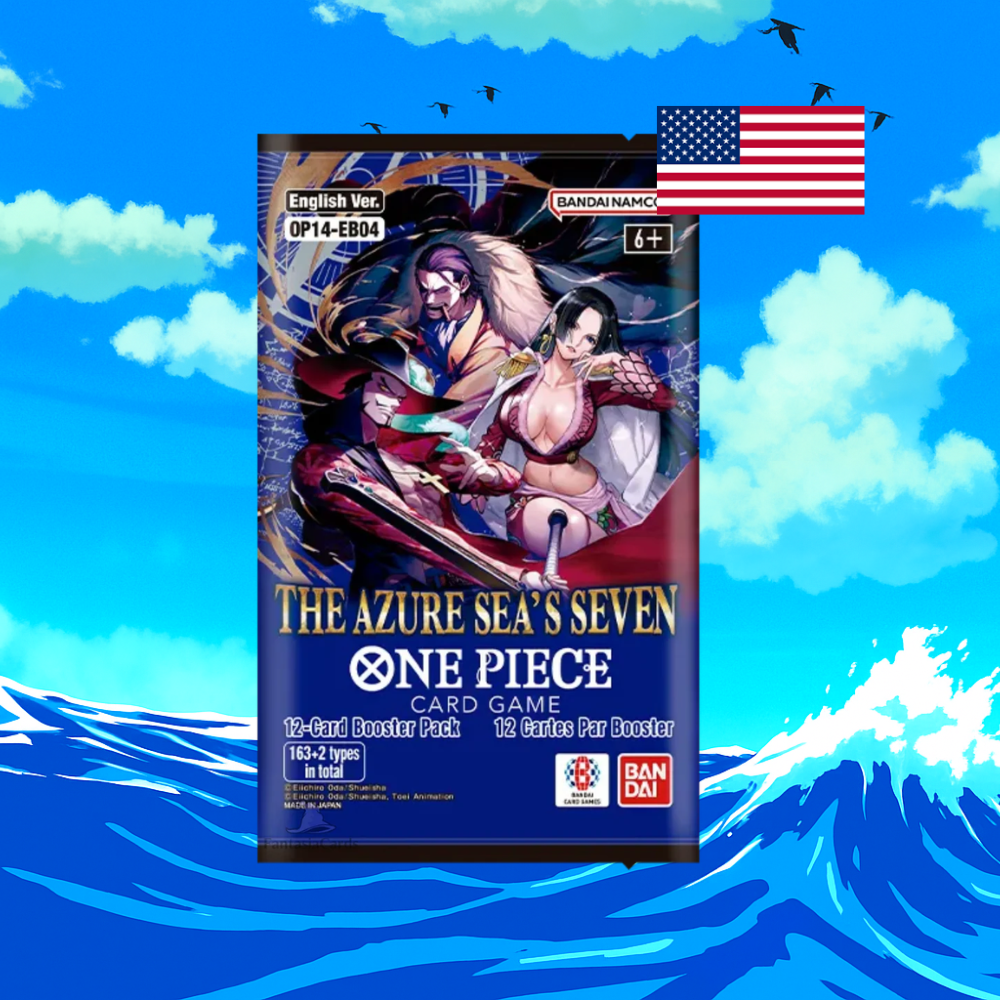 One Piece OP14 Azure Seas Seven | TradingCard Temple